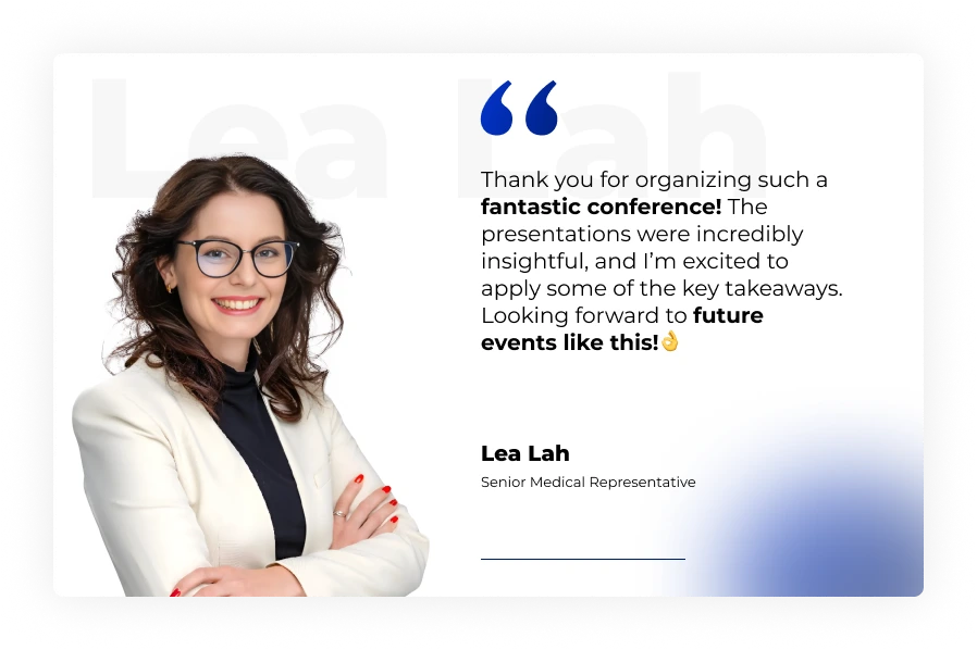 Marxo Smith Testimonial, Lea Lah