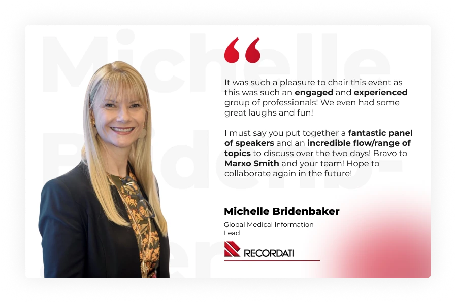Marxo Smith Testimonial, Michelle Bridenbaker