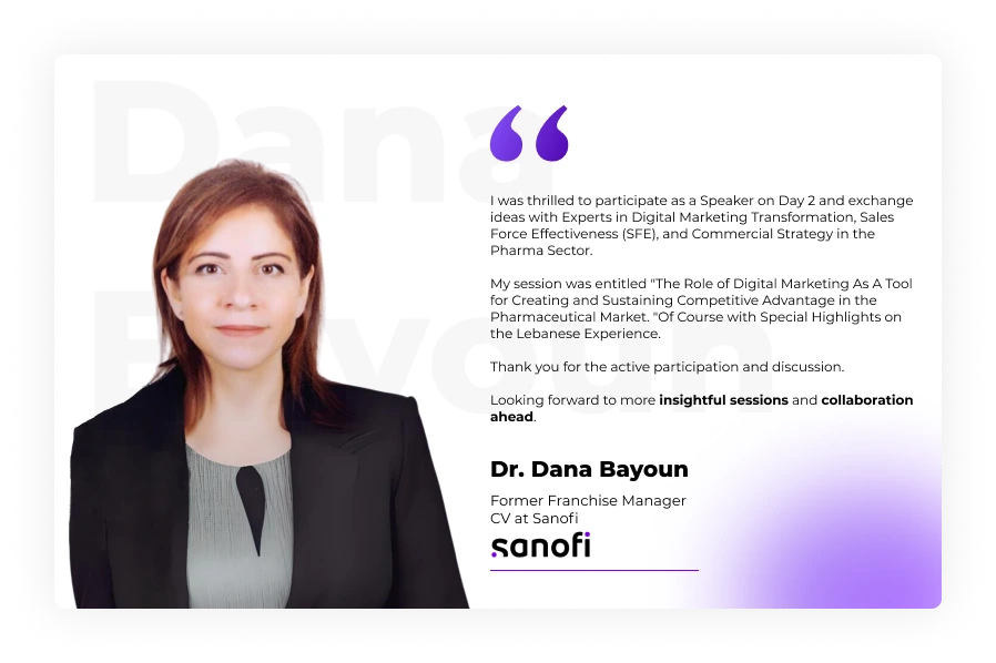 Marxo Smith Testimonial, Dr. Dana Bayoun